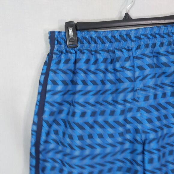 Nike swim trunks board shorts bathing suit mens large Blue - Picture 2 of 10